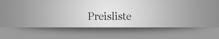 Preisliste